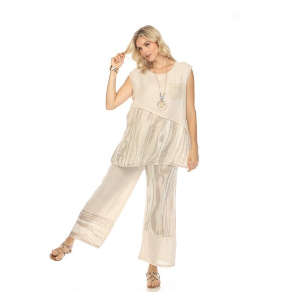 Off-White Abstract sleeveless pocket detailed Top - Picture 1 of 7